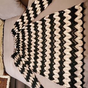 🎉CLOSET CLEAROUT NICOLE MARIE dress/tunic/cover-up black and gold